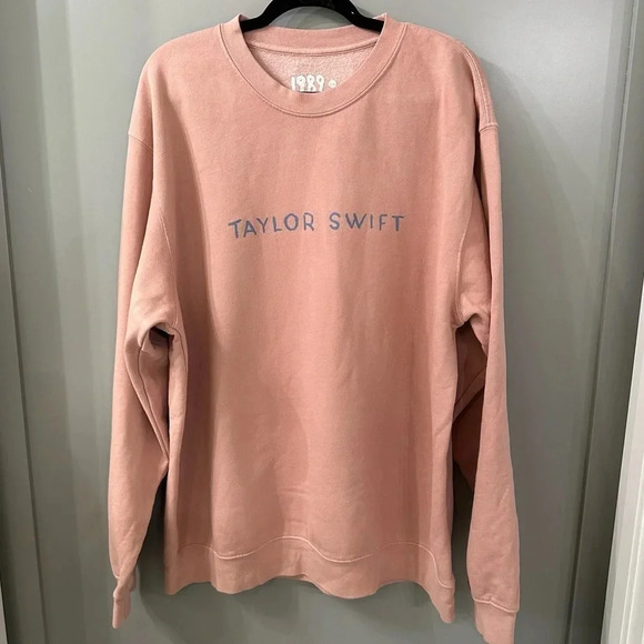 Taylor Swift 1989 (Taylor’s Version) Pink Crewneck size 3X - Picture 1 of 4